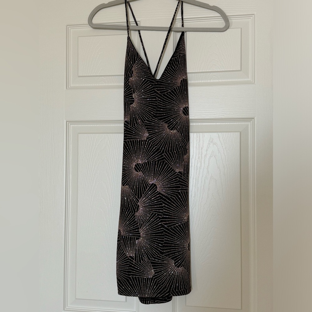 *NEW* Misty Rose Glitter Dress